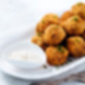Arancini with tarragon mayo