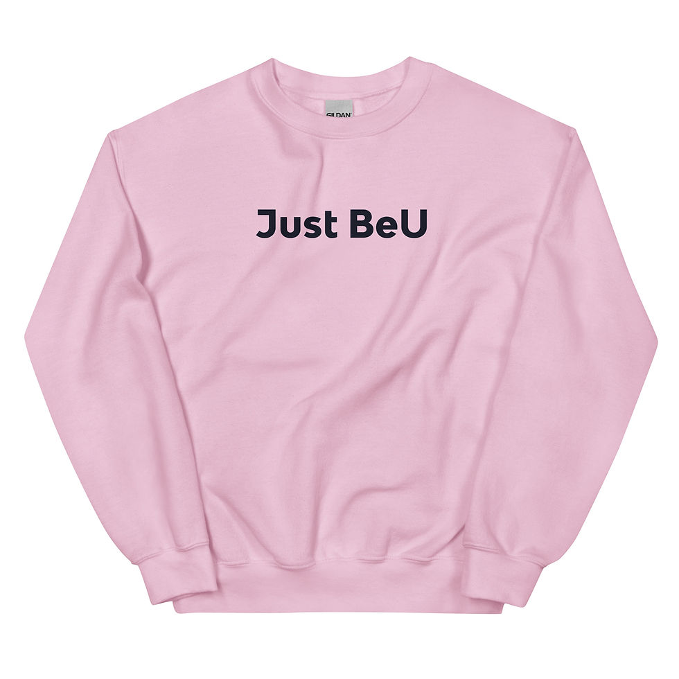Thumbnail: Just BeU (Navy) - Unisex Sweatshirt