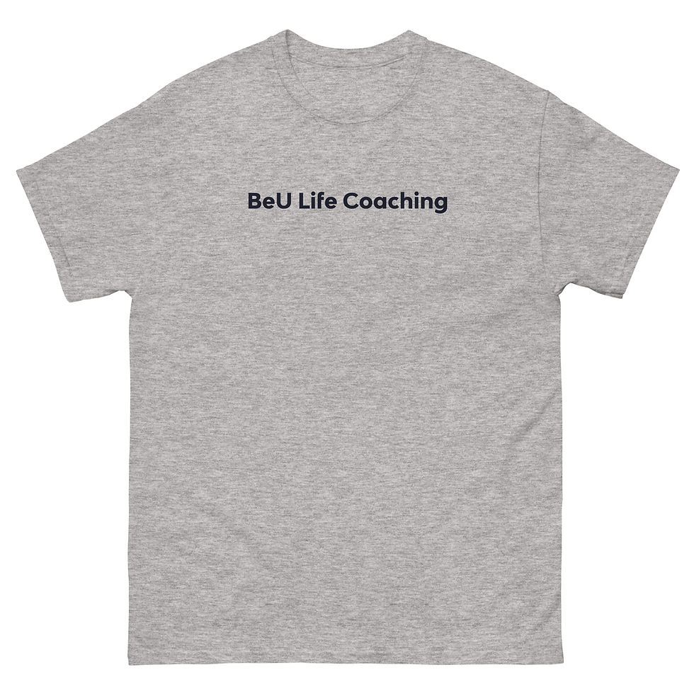 Thumbnail: BeU Life Coaching (Navy) Men's classic tee