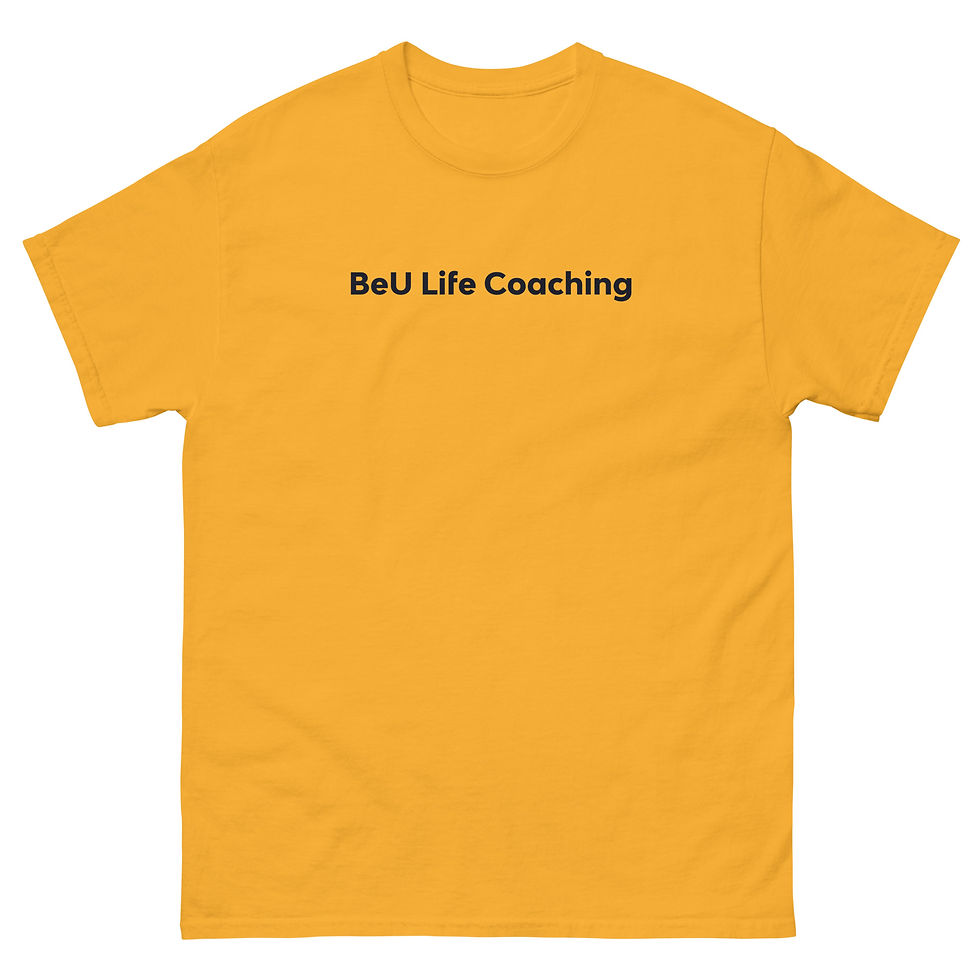 BeU Life Coaching (Navy) Men's classic tee