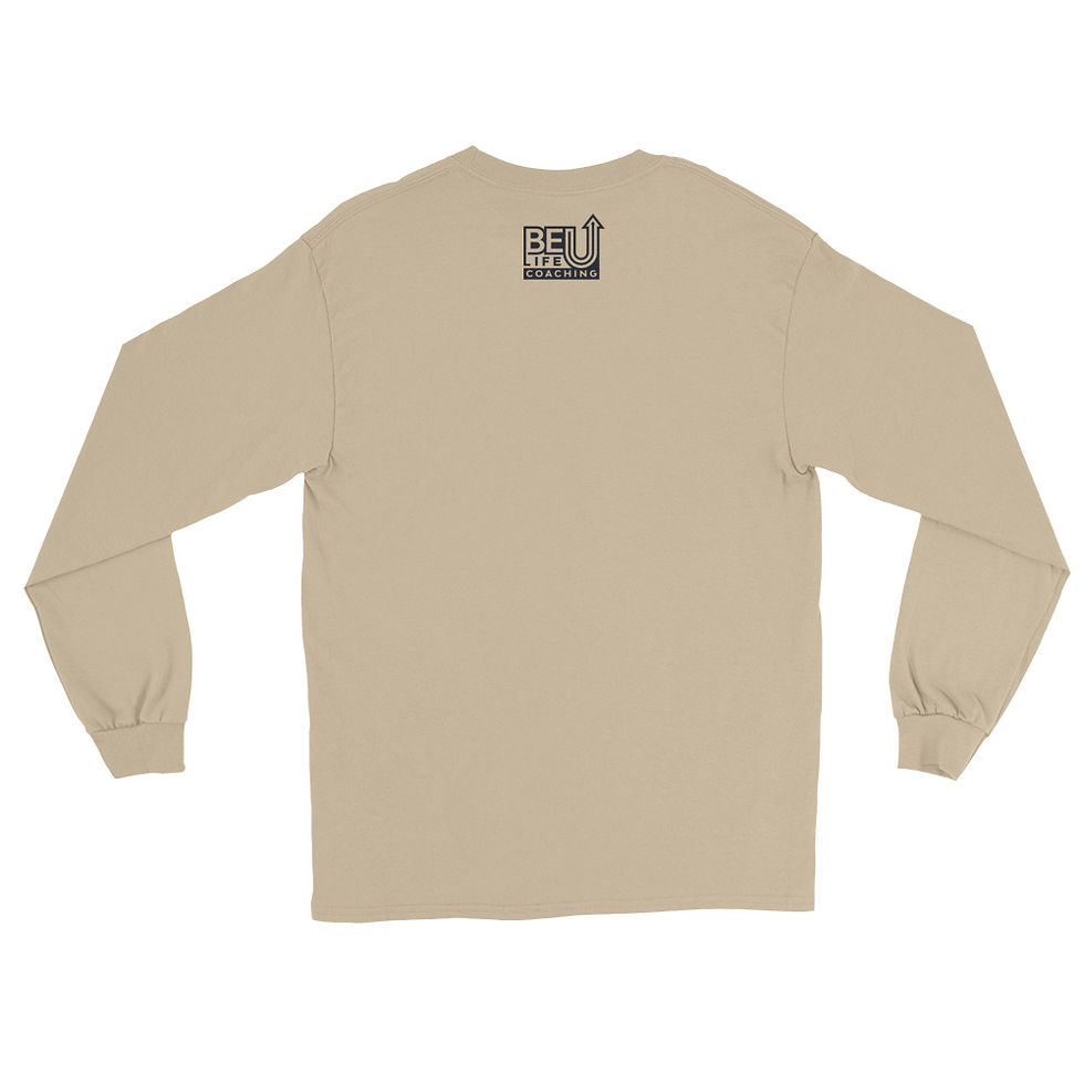 Thumbnail: Grow On Purpose (Navy) Men’s Long Sleeve Shirt