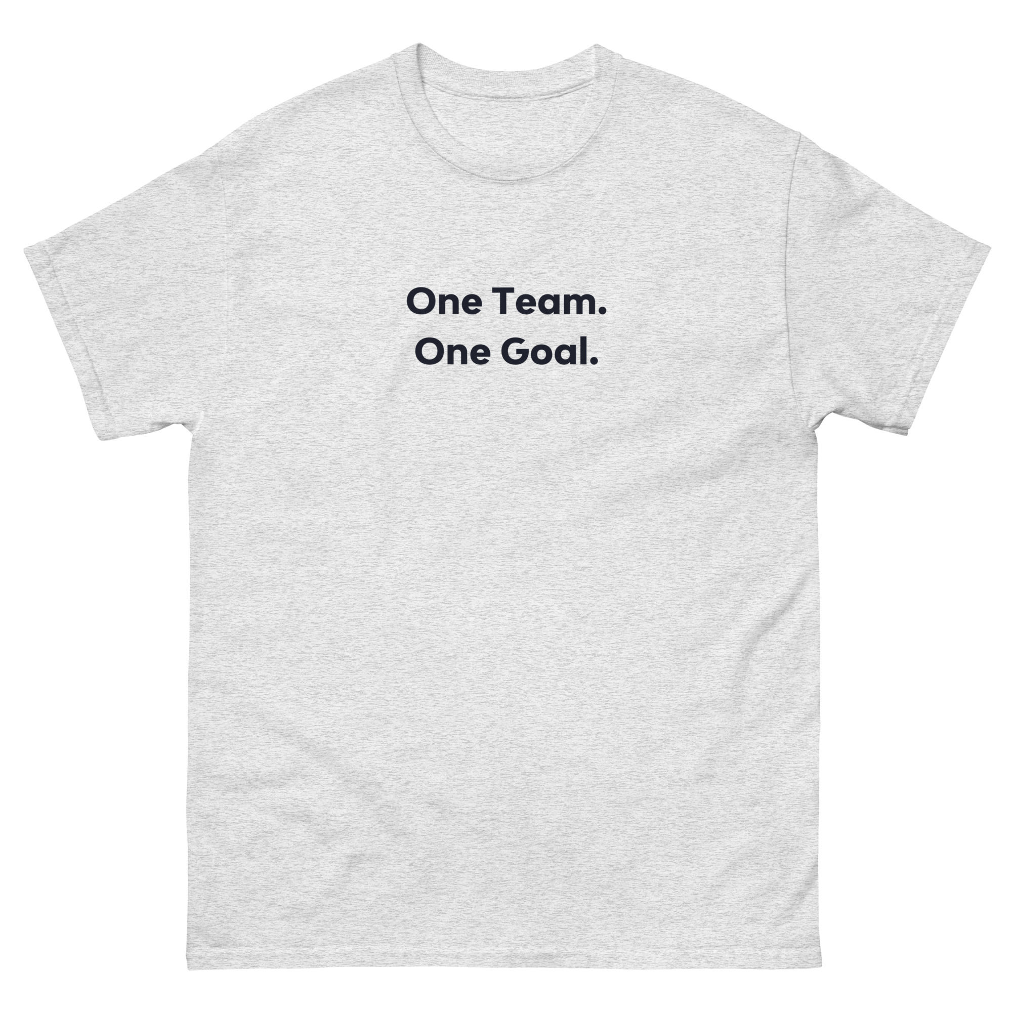 One Team One Goal (Navy) Men's classic tee