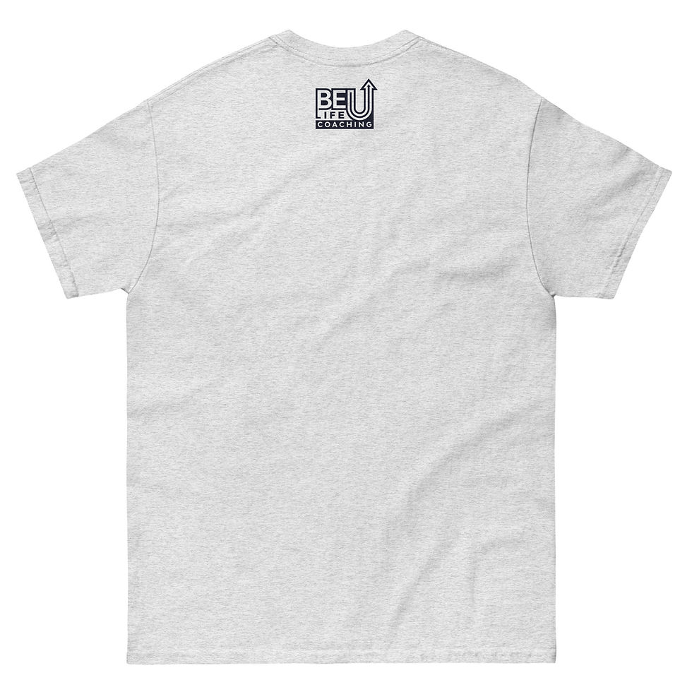 Thumbnail: Just BeU (Navy) Men's classic tee