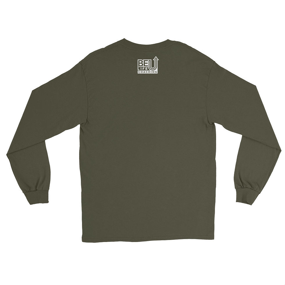 Thumbnail: BeU Life Coaching (White) Men’s Long Sleeve Shirt