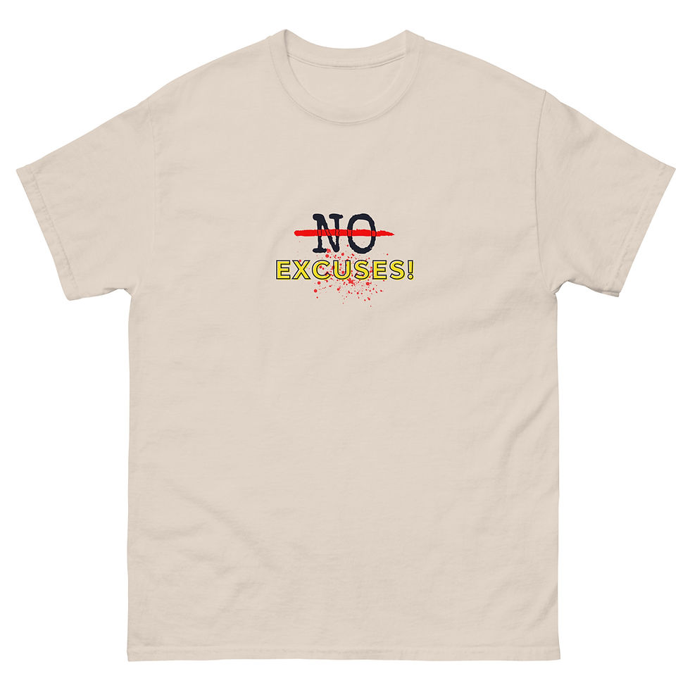 Thumbnail: No Excuses (BST) Men's classic tee