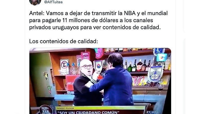 El tuit de la semana