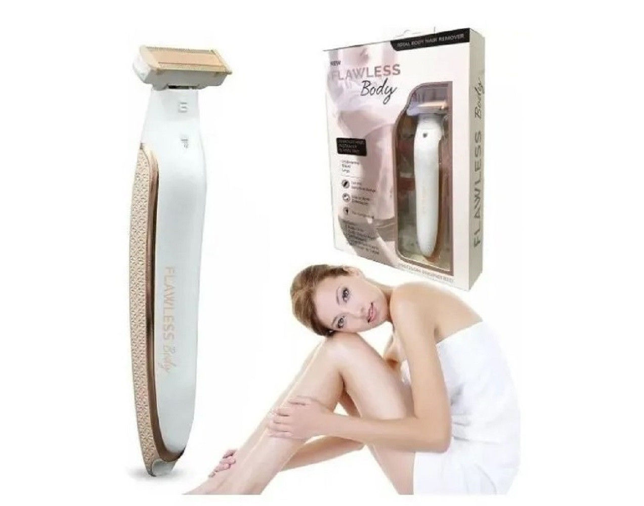 BS017. Depilador recargable