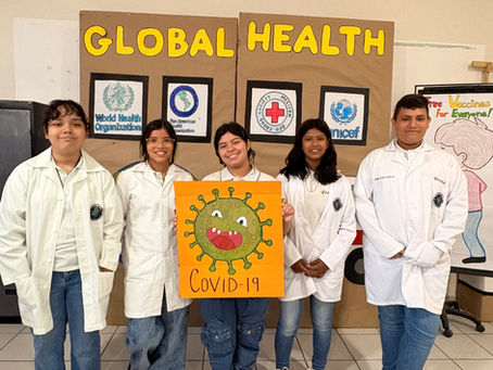 ¡Salud global y tecnología en 1°S-B!