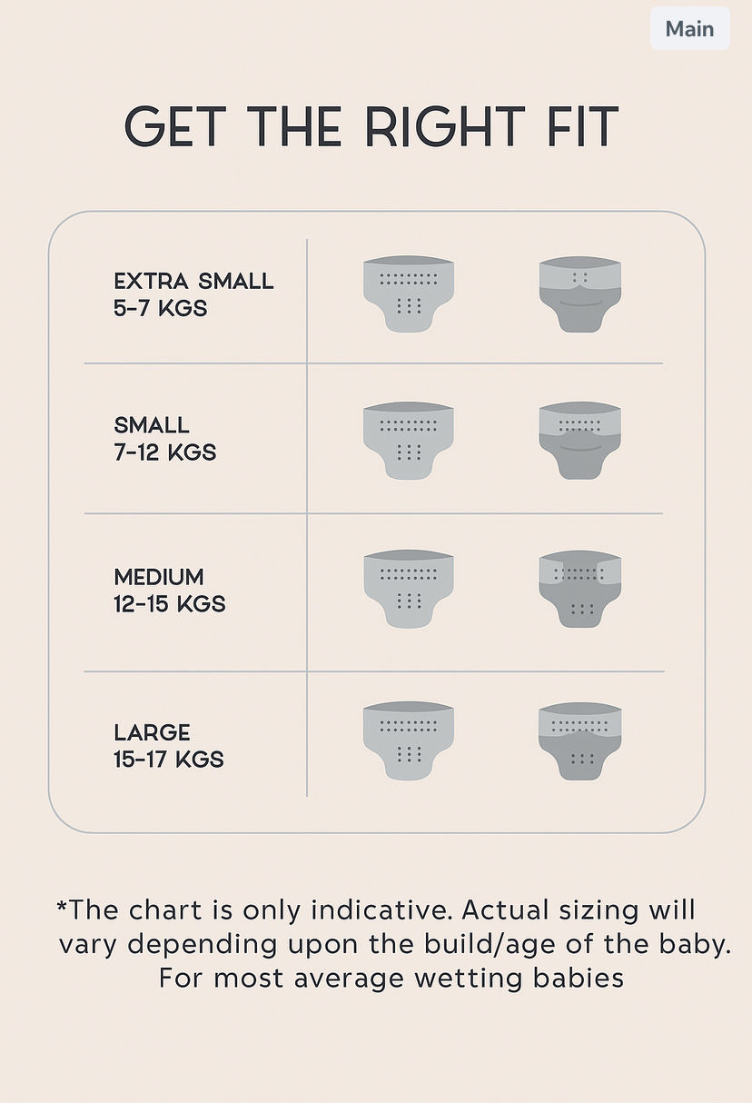 Thumbnail: FREE size Reusable Cloth Diaper with 1 inser | 3months -2years