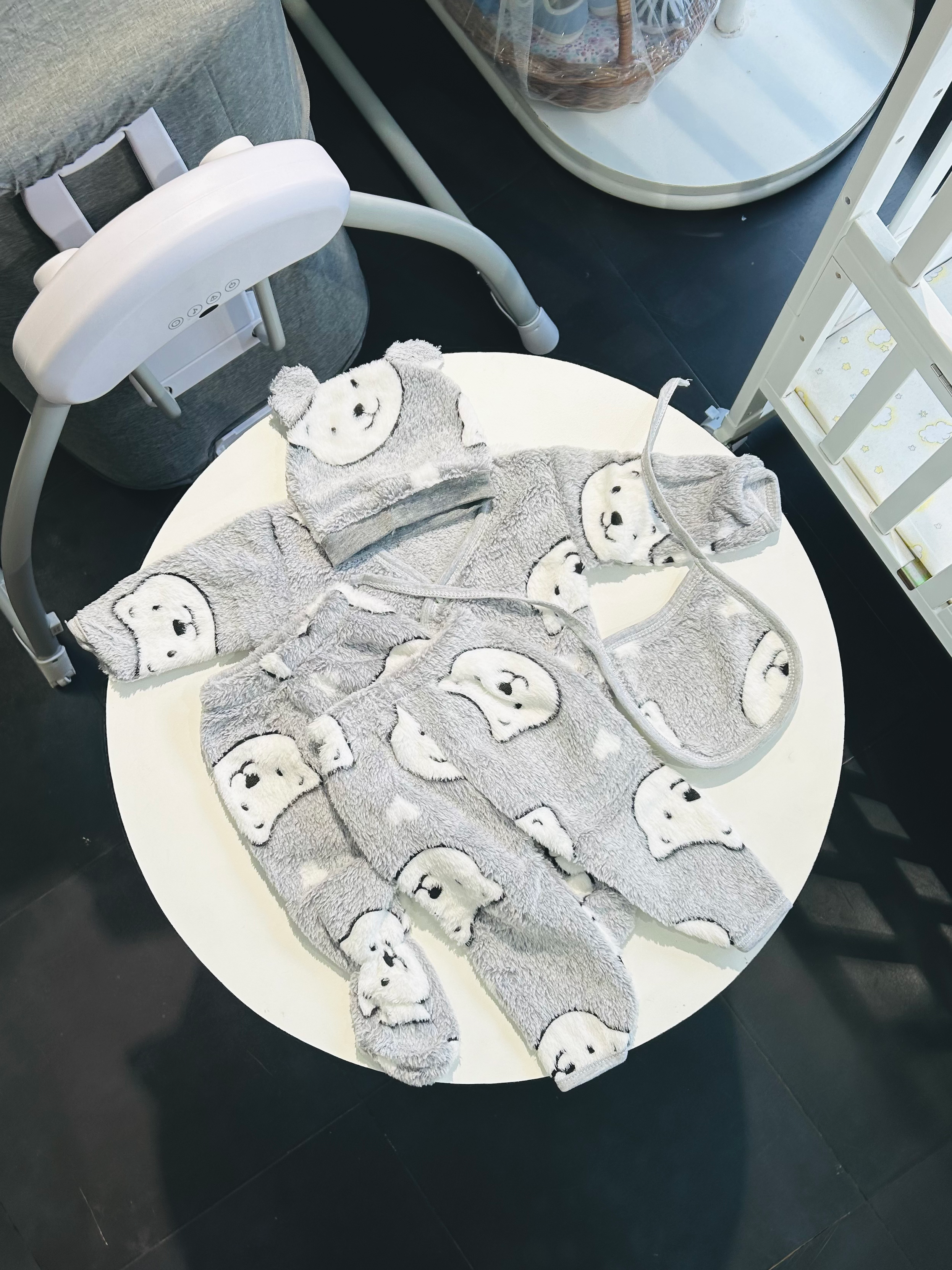 5 piece co-ord set || teddy print | MONSOON WEAR