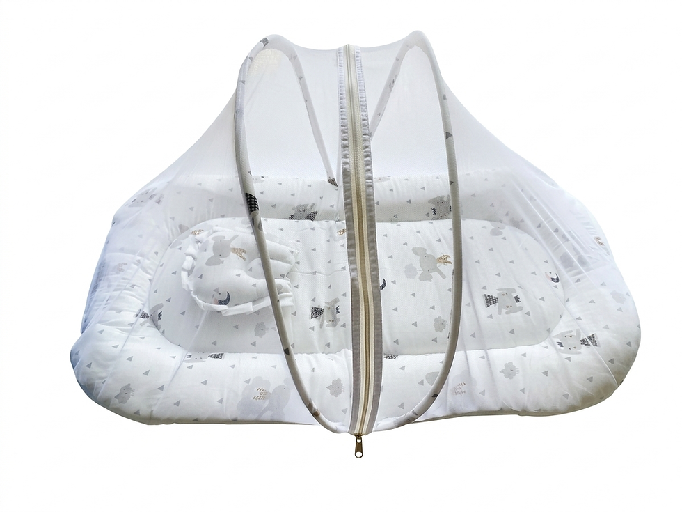 Thumbnail: Bed with Net  | muslin 