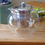 Thumbnail: glass round teapot