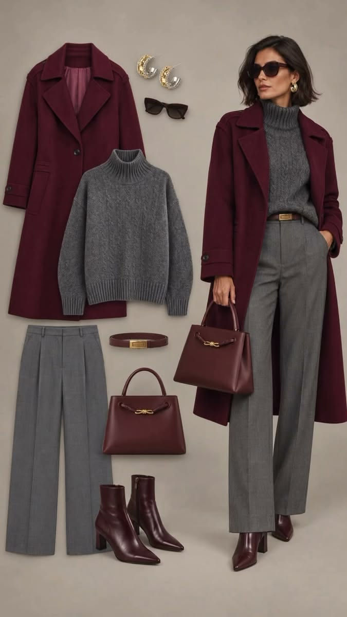 che-sia-benedetta-la-moda-bordeaux-e-grigio