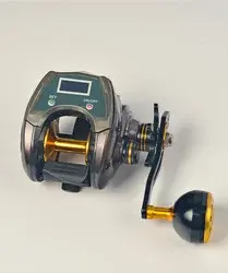 Thumbnail: Electric Wheel 6.4:1 9+1BB Fishing Reel 18KG Power Rechargeable Fishing Reel