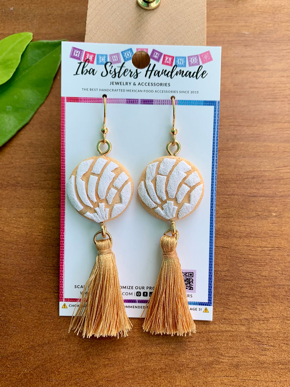Miniatura: Pan Dulce with Tassel Earrings