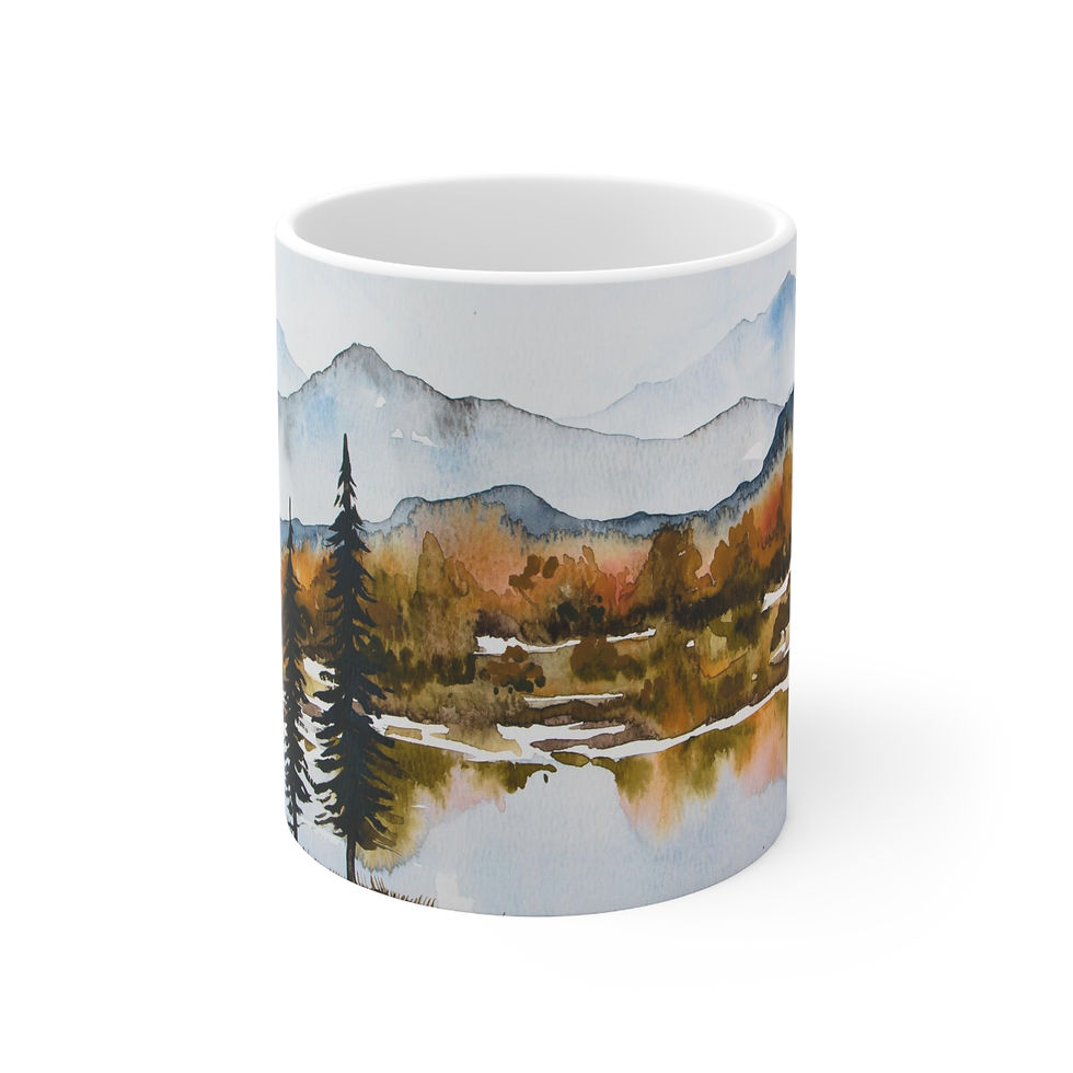Thumbnail: Colorado Vista Watercolor Coffee Mug