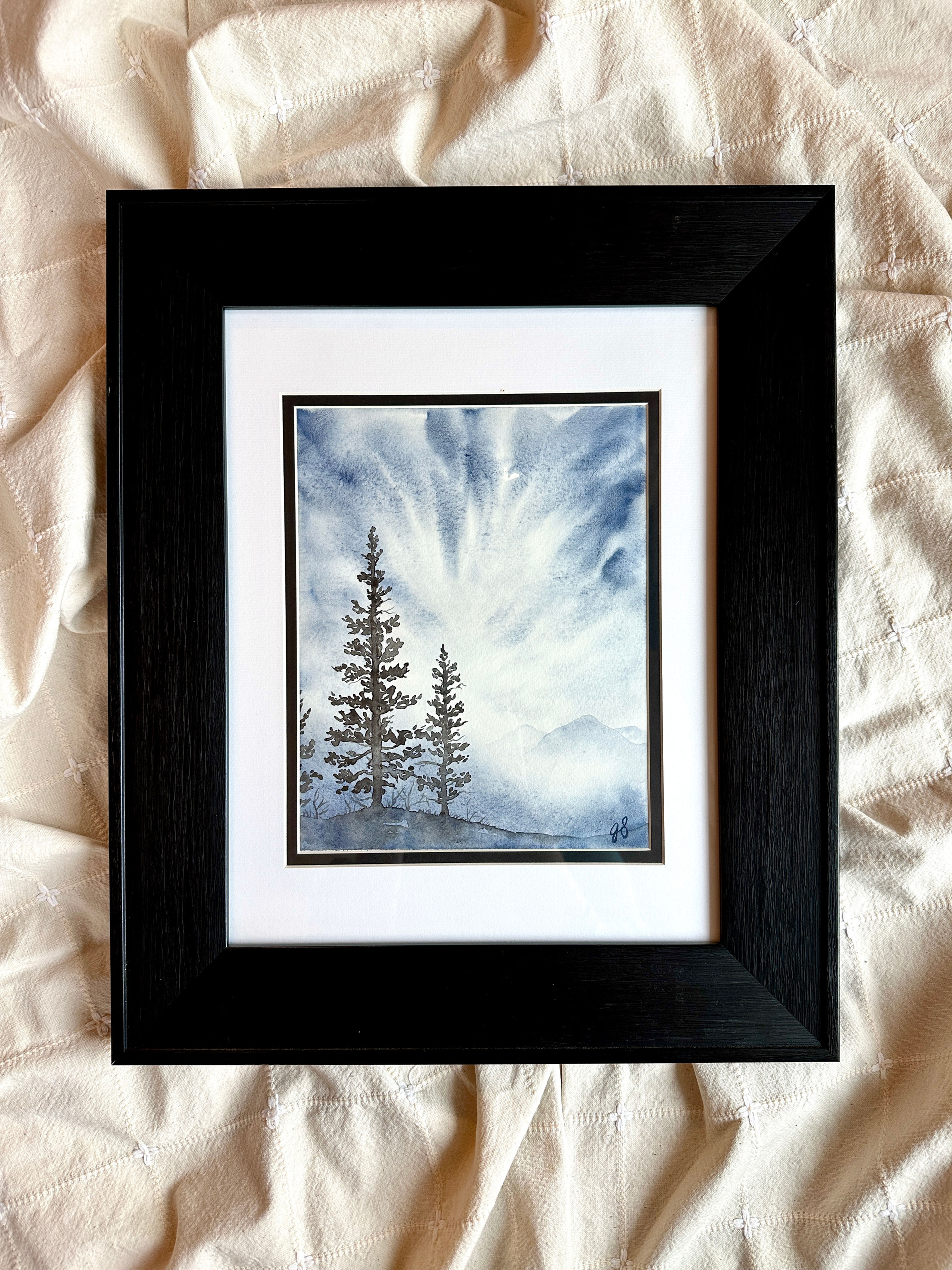 "Blue Misty Rockies II"