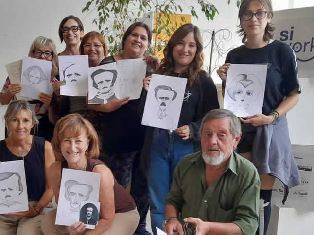 Workshop "Caricatura, el dibujo creativo"