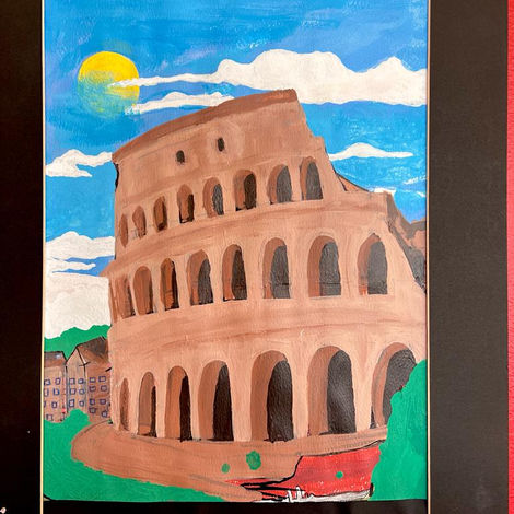 Art classes at Hawston Secondary School.