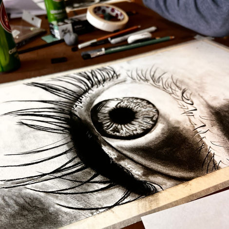 Art classes at Hawston Secondary School.