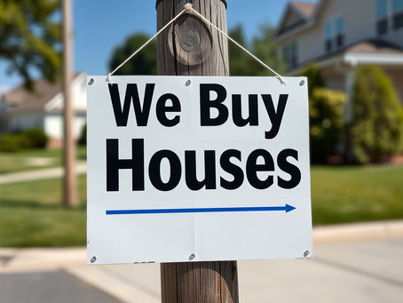 What Are All the “We Buy Houses” Signs?