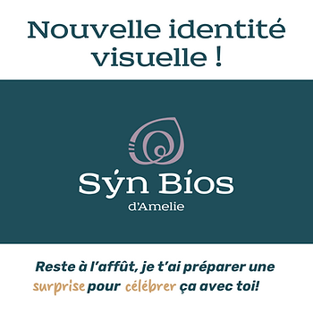 Nouvelle identité visuelle, Syn Biosd'Amelie