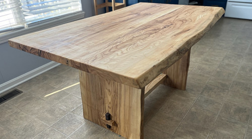 Custom Hand Crafted Kitchen Table | Allonte's Woodworks