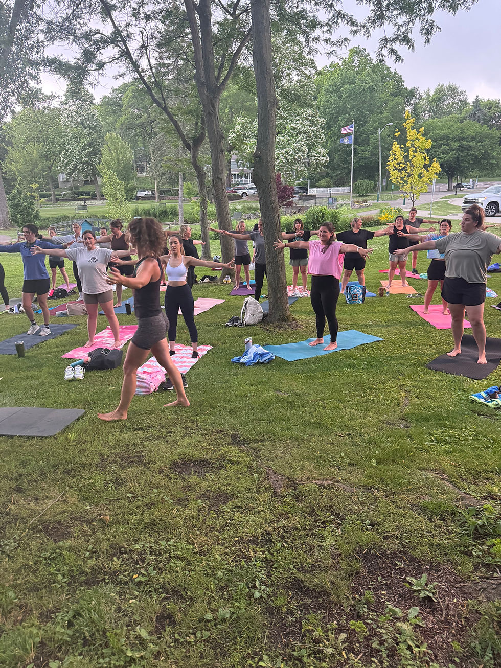 Workout in the Park with Kate