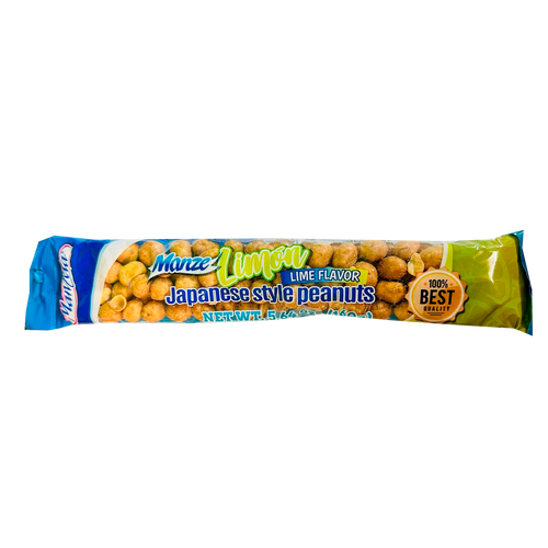 Manzelazo Japanese peanuts with lime 1pc Tienda Movil