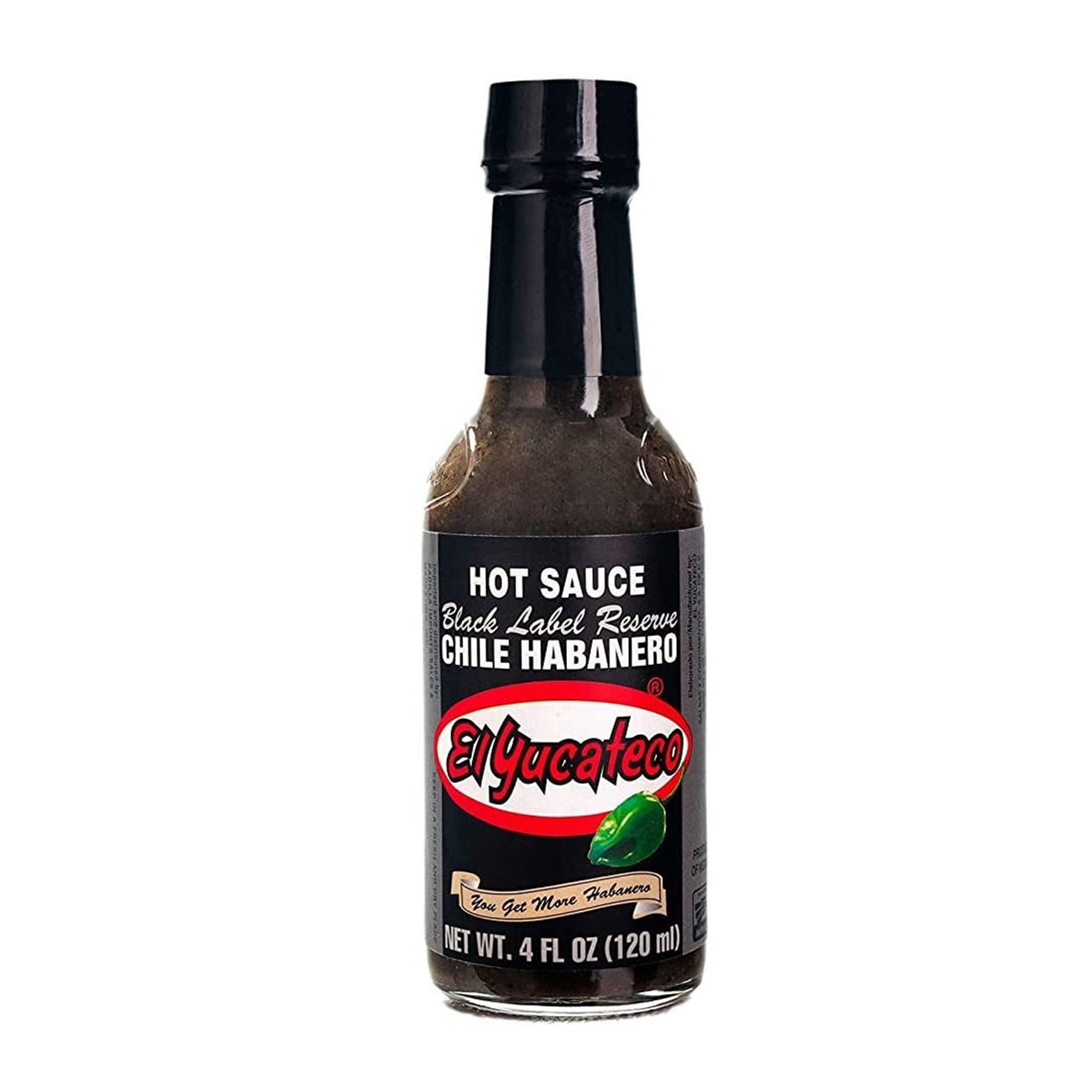 Yucateco Black hot sauce El Yucateco 120 ml