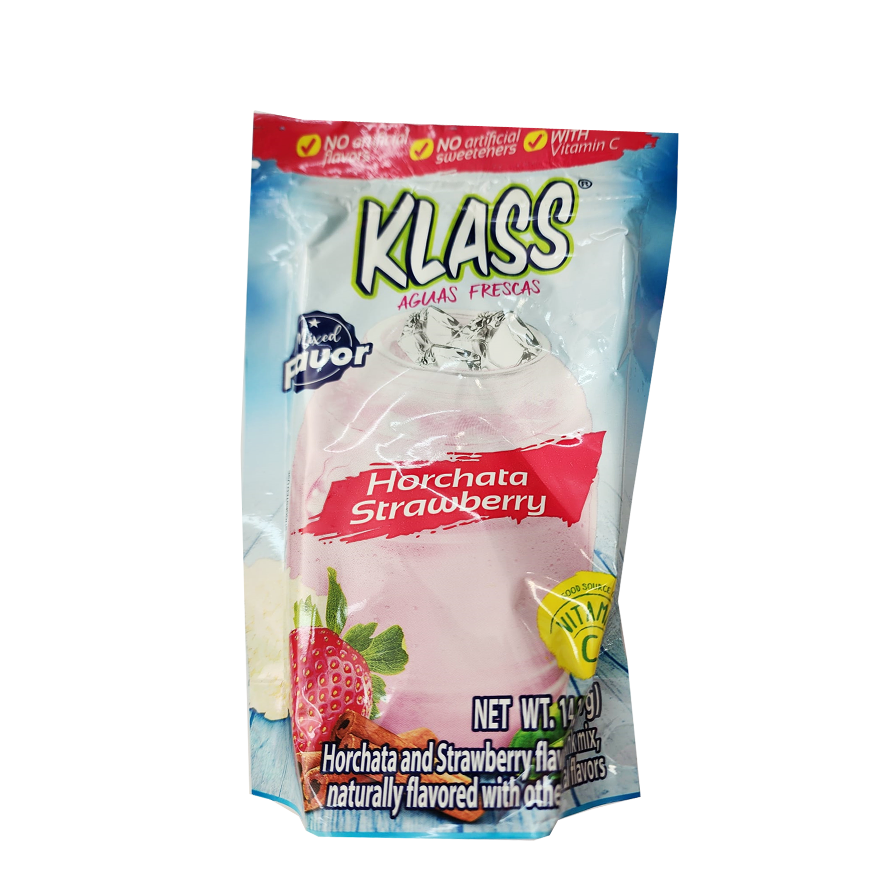 Klass horchata & strawberry (horchata y fresa) 400g on sale no refund