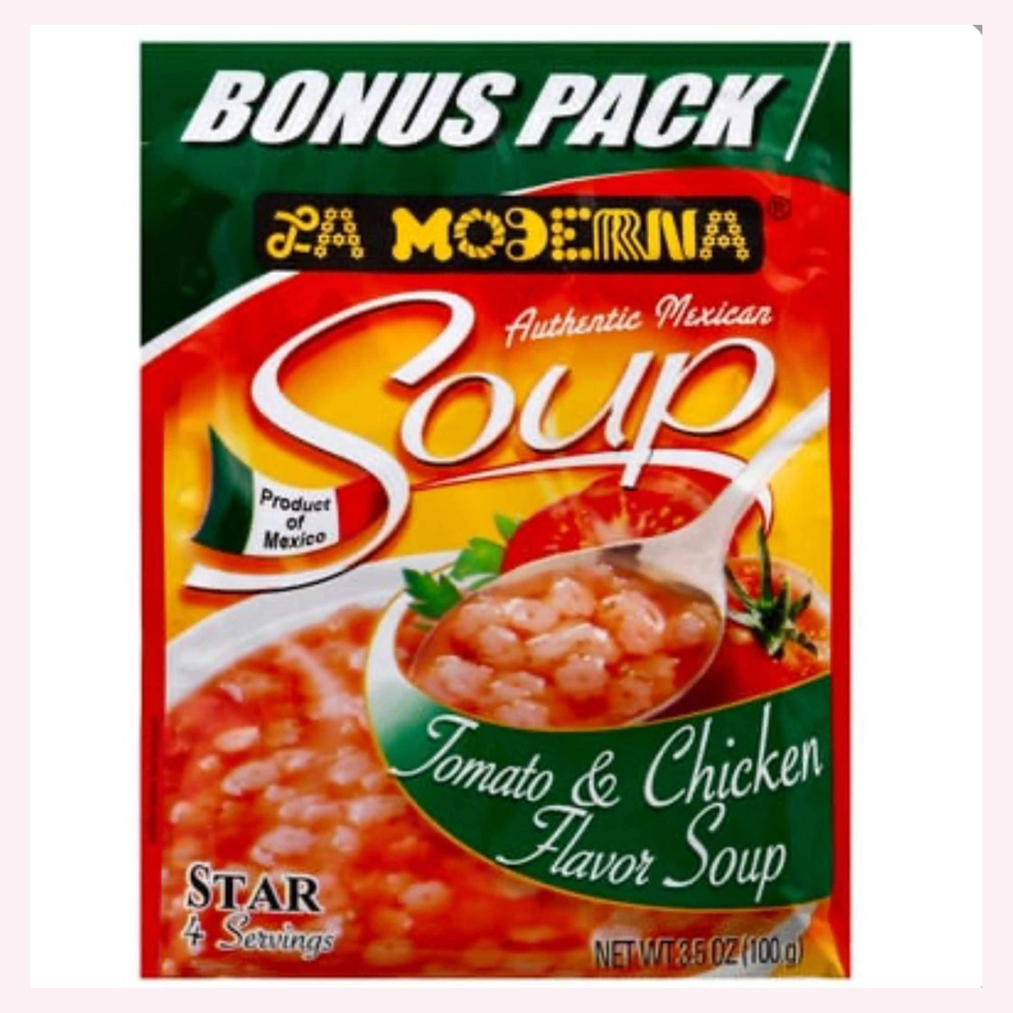 Sopa  instantanea La Moderna vermicelli tomato  100g
