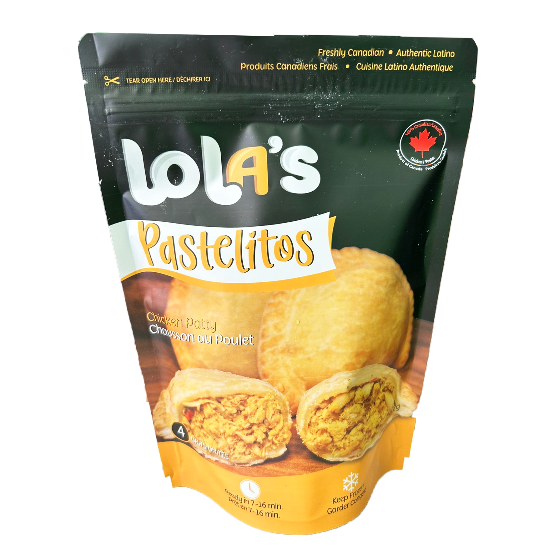 Pastelitos Chicken 4 units