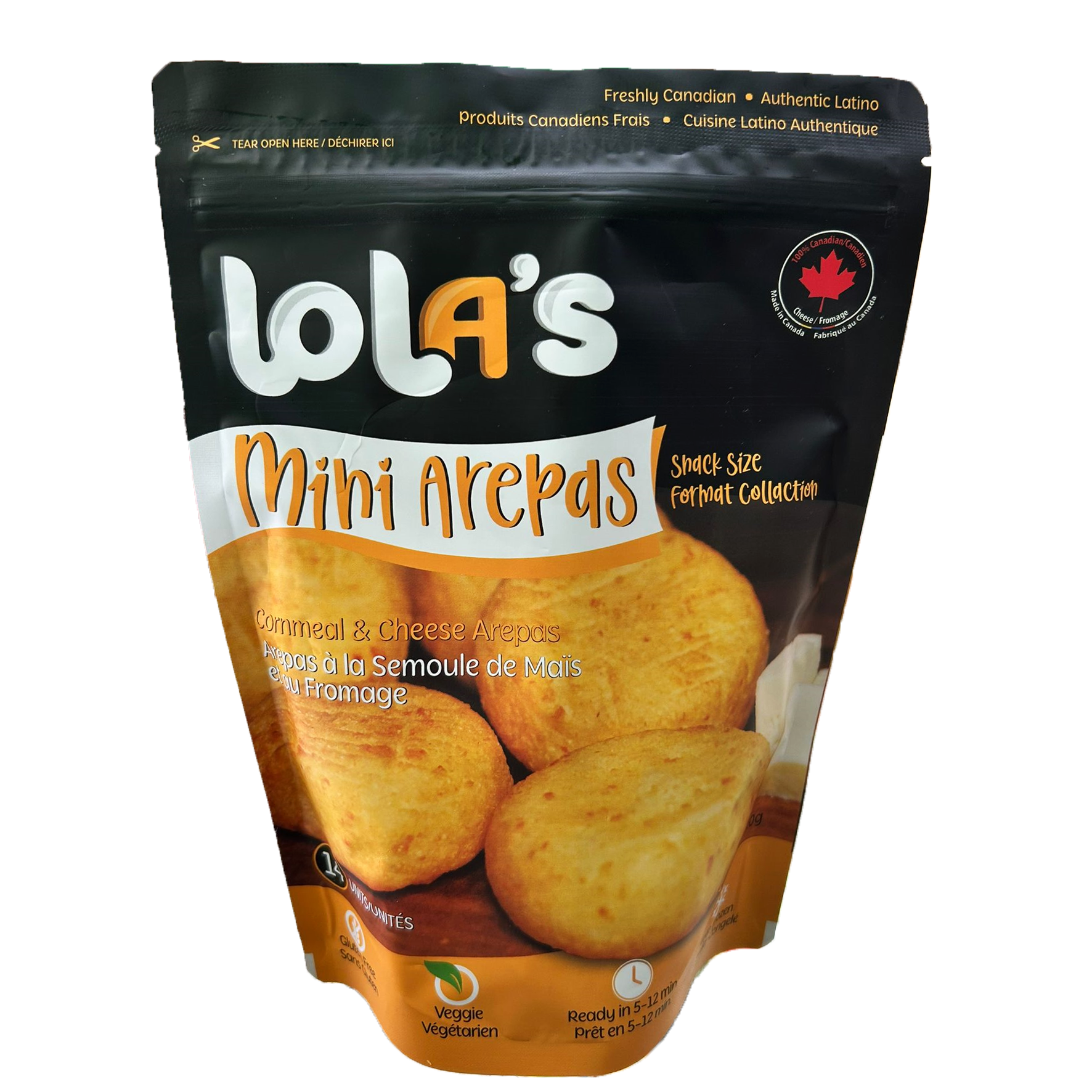 Mini arepas lola s 14 units