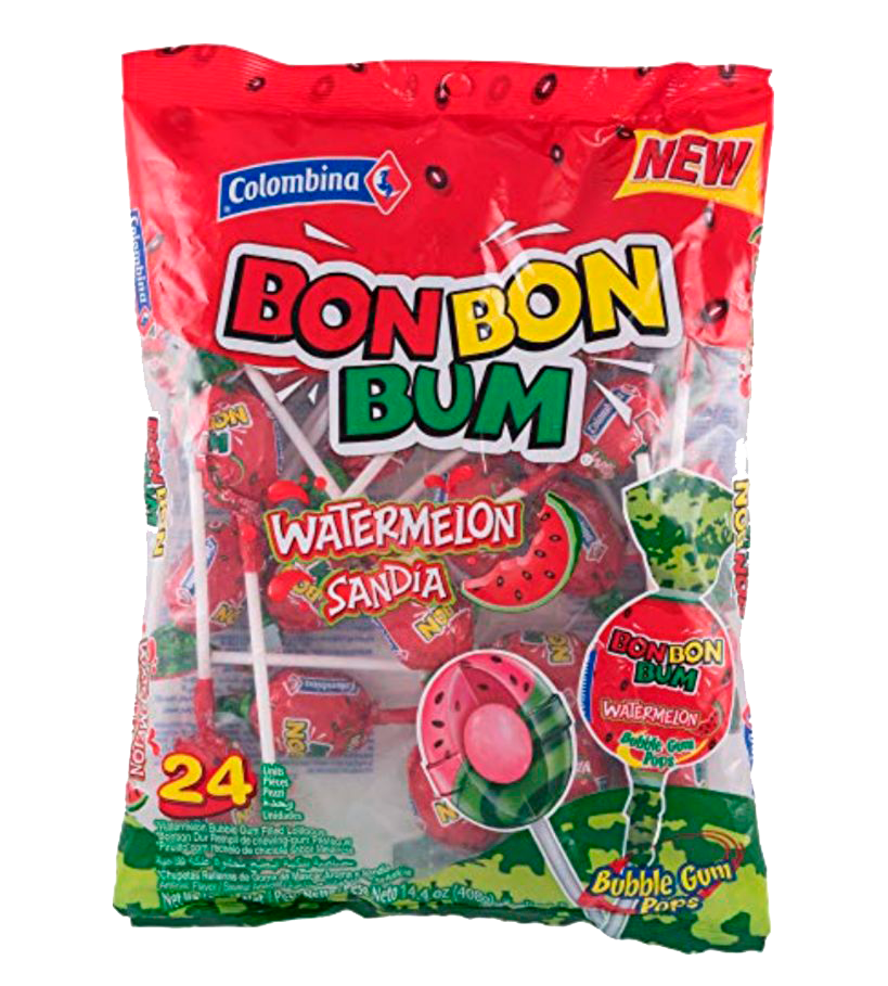 lollipops strawberry bonbonbum 108g