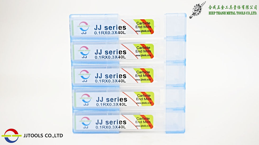 Thumbnail: [JJTOOLS] 2JJSB - Mũi phay cầu Hợp kim 2me | Ngắn <68HRC