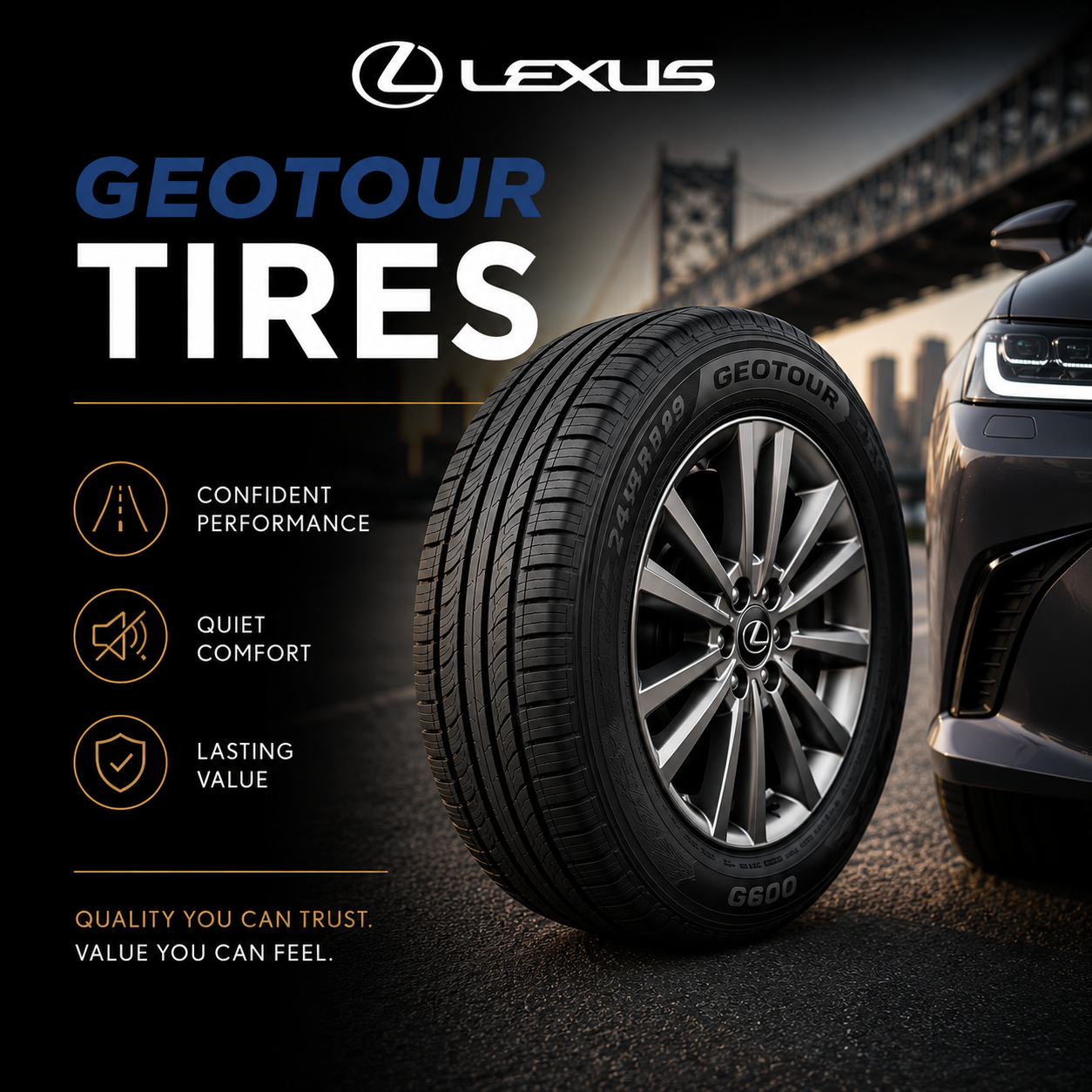 GeoTour 18-Inch Tire & Installation Special