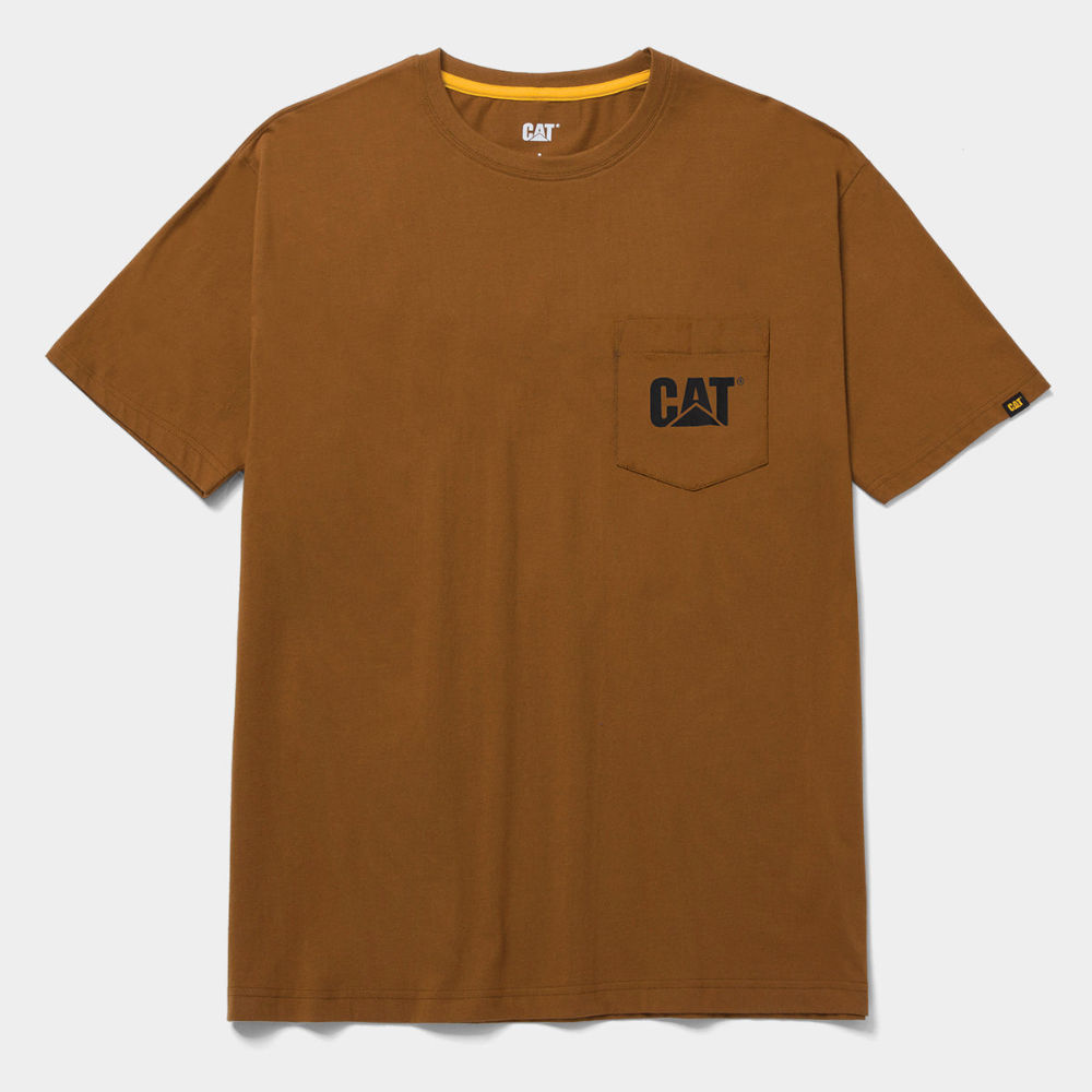 CAT Logo Pocket T-Shirt | Men’s Pocket Tee