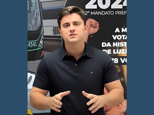 Diego Sorgatto pede apoio da população no combate ao vandalismo em Luziânia