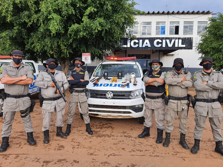 Homem é preso com armas e drogas em zona rural de Luziânia