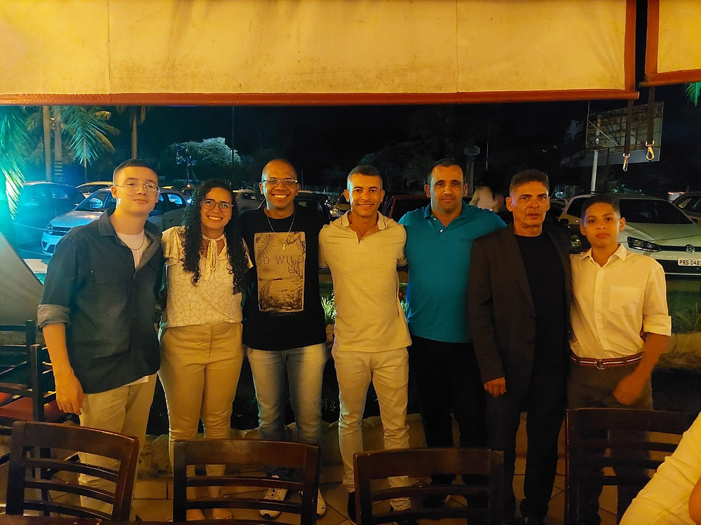 Membros da Academia Kim Matos Homenageados