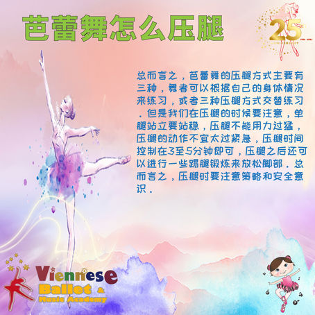 芭蕾舞压腿 05