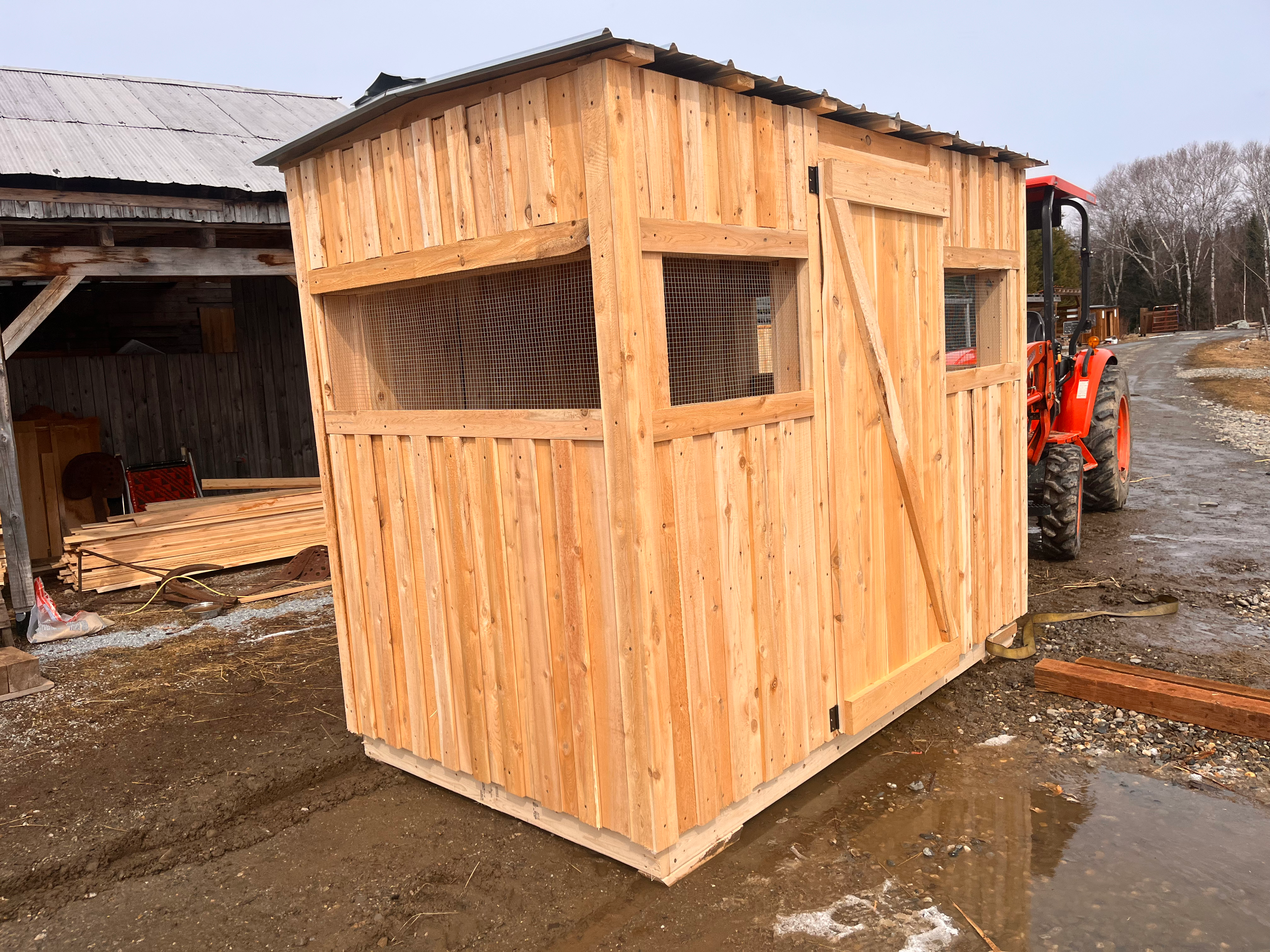 Poulailler . 42x49pouces #A