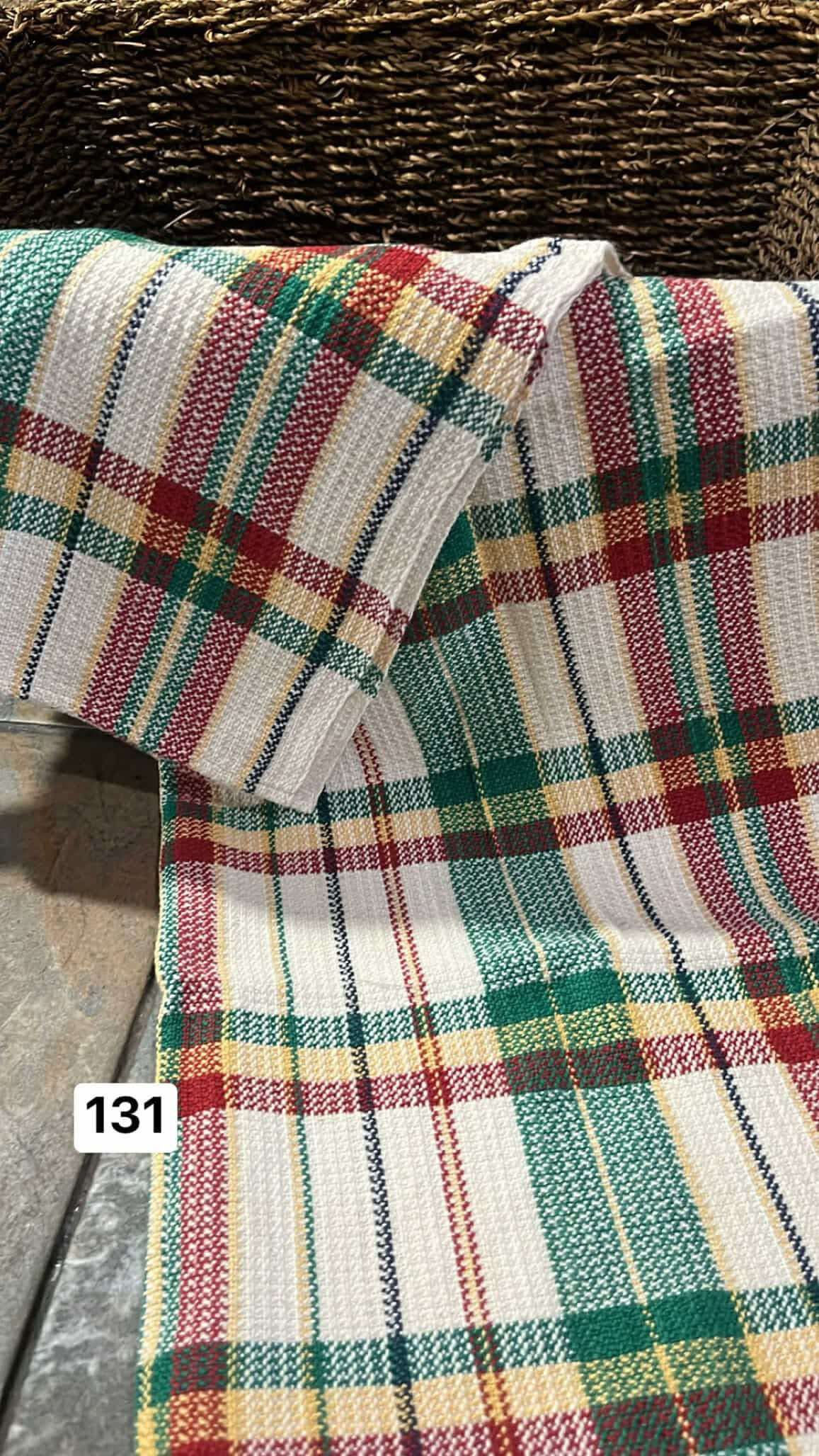 Linge à vaisselle tissé #131