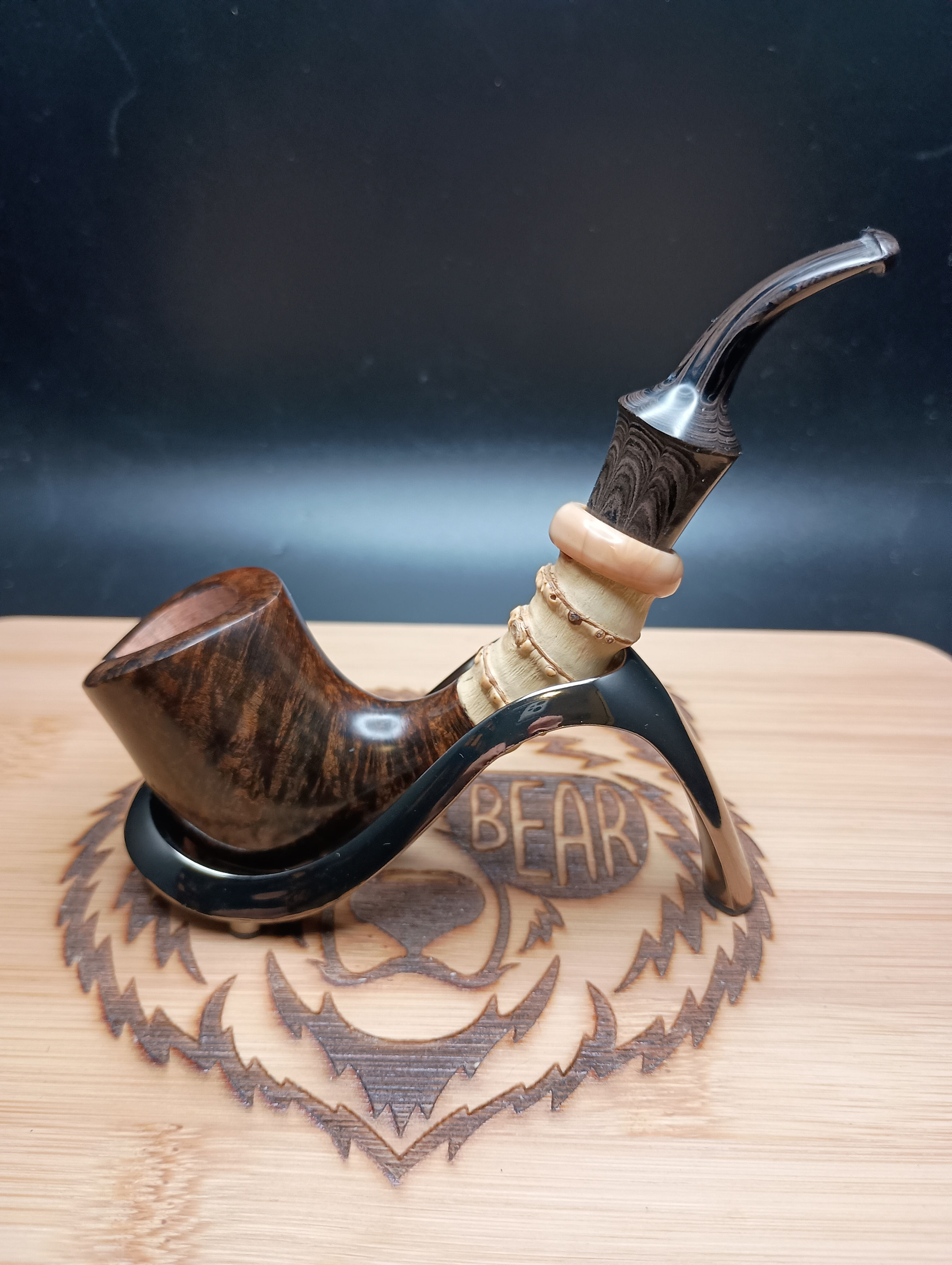 Crooked Walking Stick Bamboo Pot