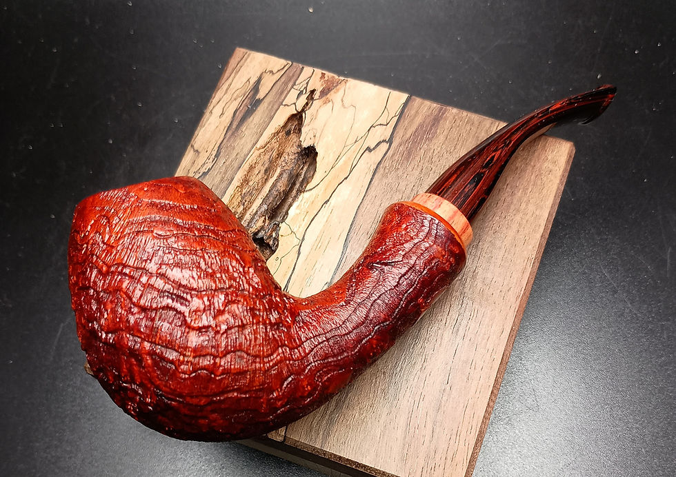 Thumbnail: Bent Egg w/Tulip Wood and Cumberland