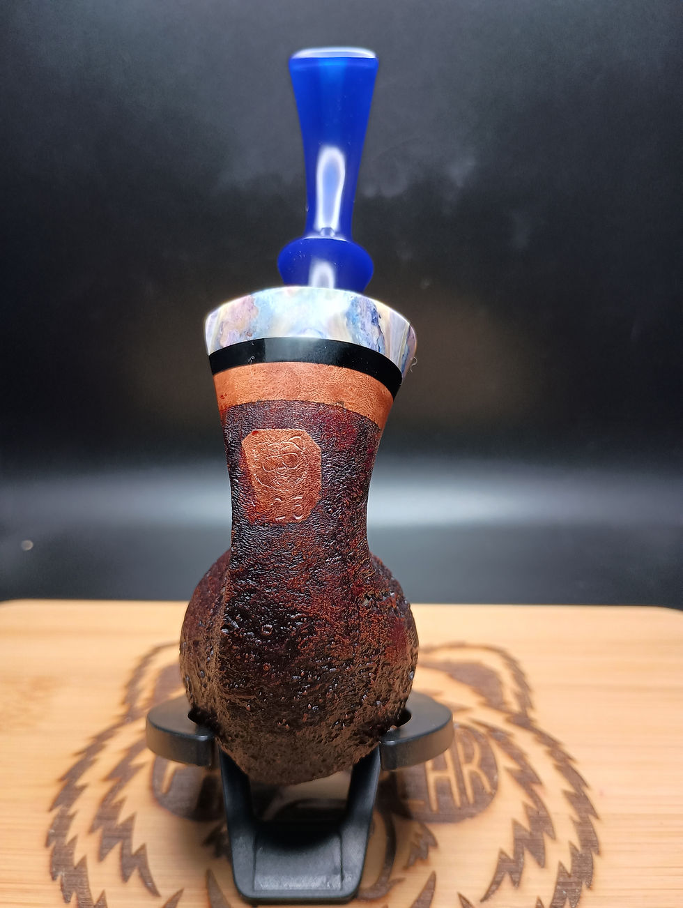 Thumbnail: Blasted Bent Apple w/Sculpted Mammoth Tusk