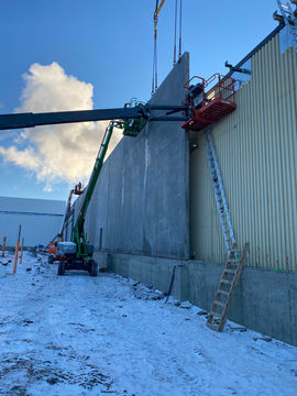 Tilt-up concrete fire-wall, Fire rated tilt-up concrete walls