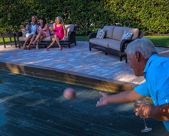 Bocce courts