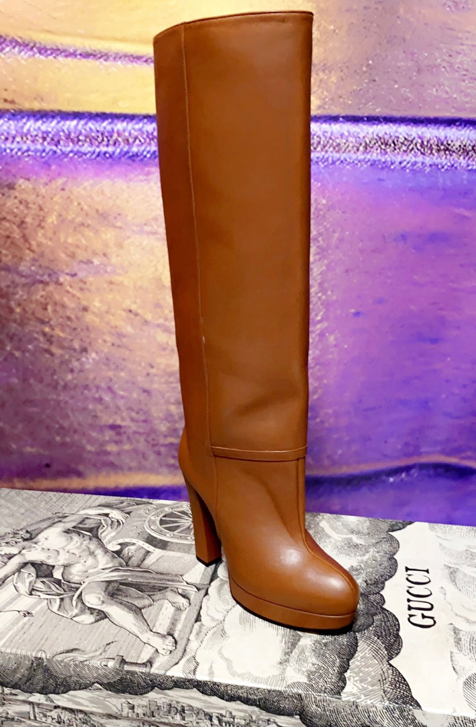 Thumbnail: “Gucci” Leather Upper Nappa Charlotte Boots
